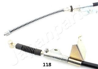 Трос ручного тормоза JAPANPARTS BC-118