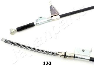 Трос ручного тормоза JAPANPARTS BC-120
