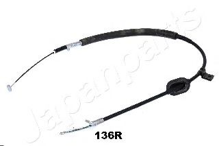 Трос ручного тормоза JAPANPARTS BC-136R Трос ручного тормоза JAPANPARTS BC-136R