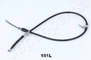 Трос ручного тормоза JAPANPARTS BC-151L