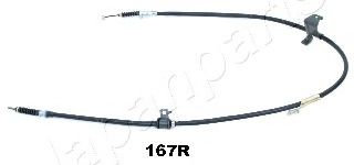 Трос ручного тормоза JAPANPARTS BC-167R Трос ручного тормоза JAPANPARTS BC-167R