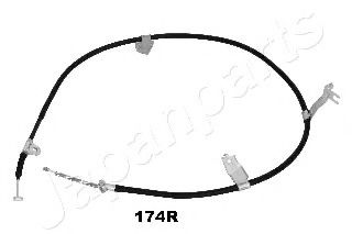 Трос ручного тормоза JAPANPARTS BC-174R Трос ручного тормоза JAPANPARTS BC-174R