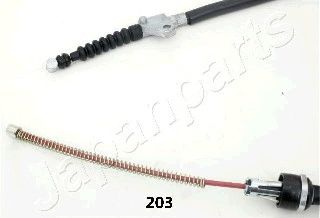 Трос ручного тормоза JAPANPARTS BC-203