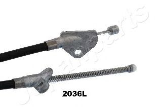 Трос ручного тормоза JAPANPARTS BC-2036L
