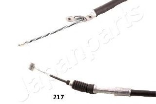 Трос ручного тормоза JAPANPARTS BC-217