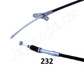 Трос ручного тормоза JAPANPARTS BC-232