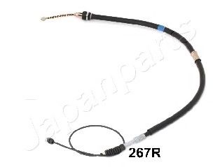 Трос ручного тормоза JAPANPARTS BC-267R Трос ручного тормоза JAPANPARTS BC-267R