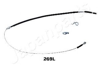 Трос ручного тормоза JAPANPARTS BC-269L