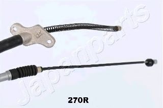 Трос ручного тормоза JAPANPARTS BC-270R