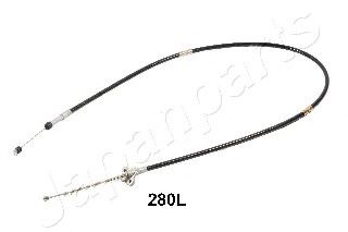 Трос ручного тормоза JAPANPARTS BC-280L Трос ручного тормоза JAPANPARTS BC-280L