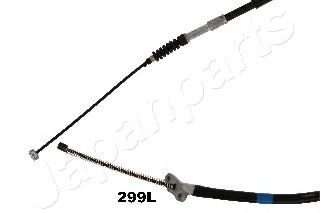 Трос ручного тормоза JAPANPARTS BC-299L