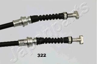 Трос ручного тормоза JAPANPARTS BC-322