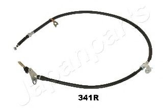 Трос ручного тормоза JAPANPARTS BC-341R Трос ручного тормоза JAPANPARTS BC-341R
