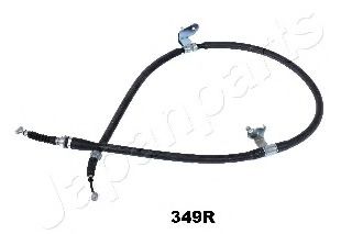 Трос ручного тормоза JAPANPARTS BC-349R Трос ручного тормоза JAPANPARTS BC-349R