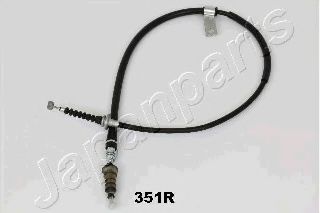 Трос ручного тормоза JAPANPARTS BC-351R Трос ручного тормоза JAPANPARTS BC-351R