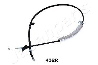 Трос ручного тормоза JAPANPARTS BC-432R Трос ручного тормоза JAPANPARTS BC-432R