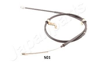 Трос ручного тормоза JAPANPARTS BC-501 Трос ручного тормоза JAPANPARTS BC-501