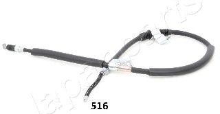 Трос ручного тормоза JAPANPARTS BC-516 Трос ручного тормоза JAPANPARTS BC-516