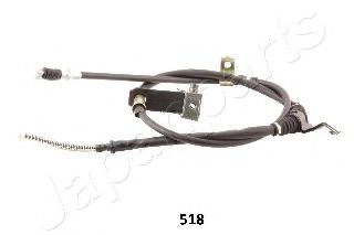 Трос ручного тормоза JAPANPARTS BC-518 Трос ручного тормоза JAPANPARTS BC-518
