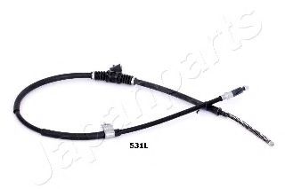 Трос ручного тормоза JAPANPARTS BC-531L Трос ручного тормоза JAPANPARTS BC-531L