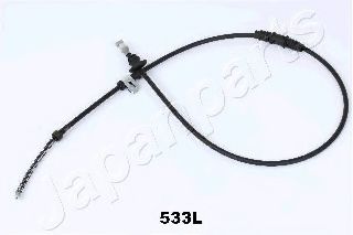 Трос ручного тормоза JAPANPARTS BC-533L Трос ручного тормоза JAPANPARTS BC-533L