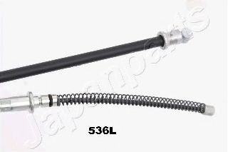 Трос ручного тормоза JAPANPARTS BC-536L