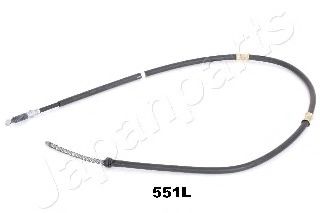 Трос ручного тормоза JAPANPARTS BC-551L Трос ручного тормоза JAPANPARTS BC-551L