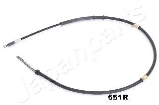 Трос ручного тормоза JAPANPARTS BC-551R Трос ручного тормоза JAPANPARTS BC-551R