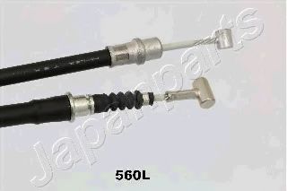Трос ручного тормоза JAPANPARTS BC-560L