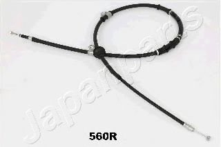 Трос ручного тормоза JAPANPARTS BC-560R Трос ручного тормоза JAPANPARTS BC-560R