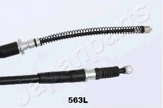 Трос ручного тормоза JAPANPARTS BC-563L