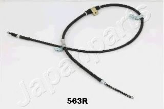 Трос ручного тормоза JAPANPARTS BC-563R Трос ручного тормоза JAPANPARTS BC-563R