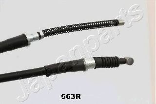 Трос ручного тормоза JAPANPARTS BC-563R