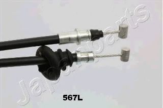 Трос ручного тормоза JAPANPARTS BC-567L