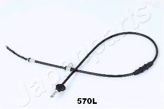 Трос ручного тормоза JAPANPARTS BC-570L Трос ручного тормоза JAPANPARTS BC-570L