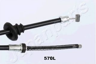 Трос ручного тормоза JAPANPARTS BC-570L
