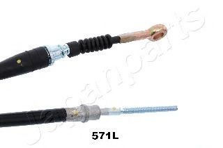 Трос ручного тормоза JAPANPARTS BC-571L