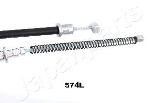 Трос ручного тормоза JAPANPARTS BC-574L