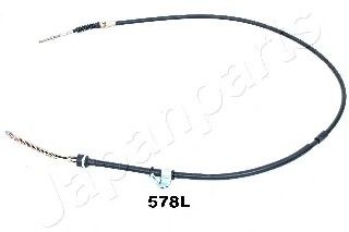 Трос ручного тормоза JAPANPARTS BC-578L Трос ручного тормоза JAPANPARTS BC-578L