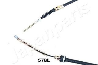 Трос ручного тормоза JAPANPARTS BC-578L