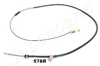 Трос ручного тормоза JAPANPARTS BC-578R Трос ручного тормоза JAPANPARTS BC-578R