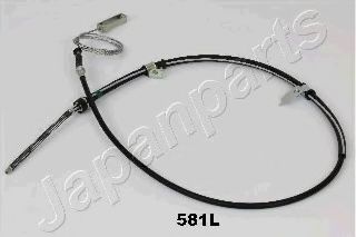 Трос ручного тормоза JAPANPARTS BC-581L Трос ручного тормоза JAPANPARTS BC-581L