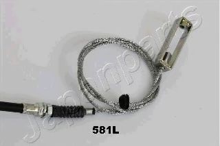 Трос ручного тормоза JAPANPARTS BC-581L Трос ручного тормоза JAPANPARTS BC-581L