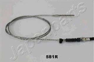 Трос ручного тормоза JAPANPARTS BC-581R