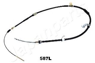 Трос ручного тормоза JAPANPARTS BC-587L