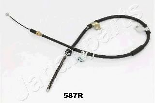 Трос ручного тормоза JAPANPARTS BC-587R Трос ручного тормоза JAPANPARTS BC-587R