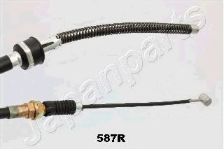 Трос ручного тормоза JAPANPARTS BC-587R