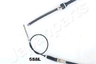 Трос ручного тормоза JAPANPARTS BC-588L