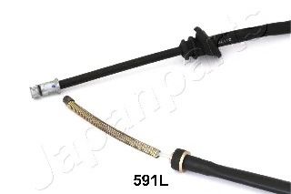 Трос ручного тормоза JAPANPARTS BC-591L