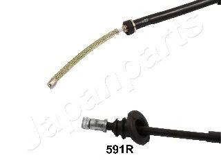 Трос ручного тормоза JAPANPARTS BC-591R